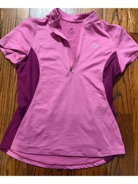 Pearl Izumi Select Half Zip Cycling Jersey Pink Purple Women's L